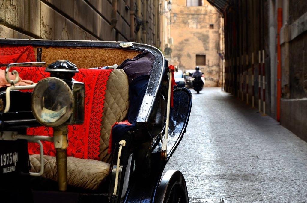 Da Cristina Palazzo Atanasio Hotel Palermo Bagian luar foto